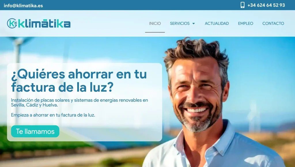 Klimatika instalación de energías renovables